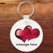 Hearts Love Theme Sleutelhanger (Voorkant)