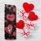 Hearts & Love Thermal Tumbler Thermosbeker