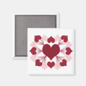 Hearts Magnet (Voorkant / Achterkant)