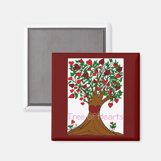 Hearts Magnet (Voorkant / Achterkant)