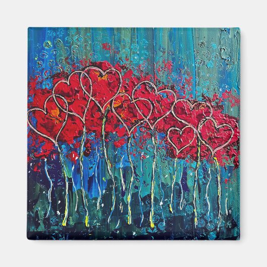 Hearts magnet (Voorkant)