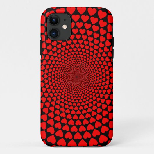 Hearts Mandala Design Case-Mate iPhone Case (Achterkant)