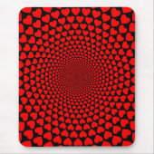 Hearts Mandala Design Muismat (Voorkant)