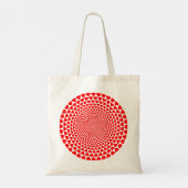 Hearts Mandala Design Tote Bag (Achterkant)