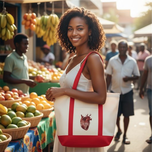 Hearts Mini Canvas tas