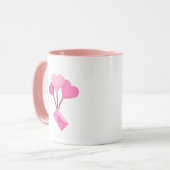 Hearts Modern Art Design Mok (Voorkant links)