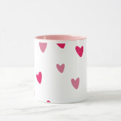 Hearts Moderne Kunst Mok (Midden)