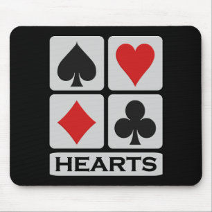 Hearts mousepad muismat