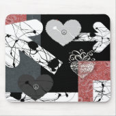 Hearts Mousepad Muismat (Voorkant)