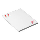 Hearts Notepad Notitieblok (Schuin)