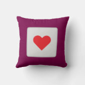 Hearts of Love: A Unique Gift Design (Een uniek ca Kussen (Achterkant)