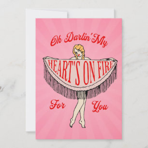 Heart's On Fire Flat Vakantie Kaart