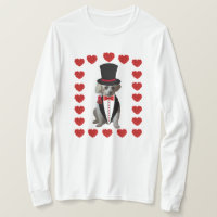 Hearts On Fire voor jou Poedel Dames T-shirt