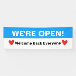 Hearts Open voor Bedrijven Spandoek