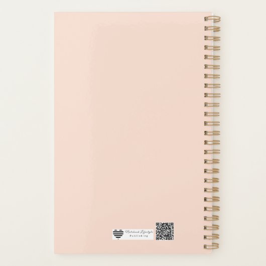 Hearts Over Paris Planner (Achterkant)