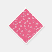 Hearts Paper Napkins Servet (Hoek)