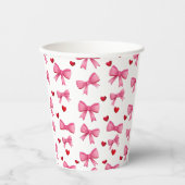 Hearts Party Paper Cup Papieren Bekers (Voorkant)