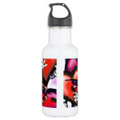 Hearts Party Waterfles (Achterkant)