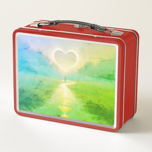 Heart's Path Lunch Box: Laat je innerlijke licht l (Achterkant)