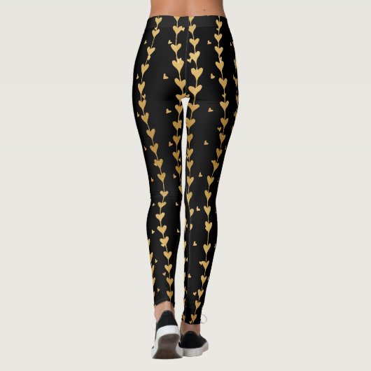 Hearts Patroon 14 Leggings (Achterkant)