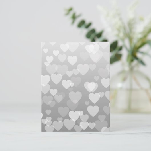 Hearts Patroon 17 Briefkaart (Staand voorkant)