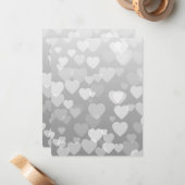 Hearts Patroon 17 Notitiekaartje (Voorkant / Achterkant in situ)