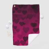 Hearts Patroon 18 Golfhanddoek (Insitu)