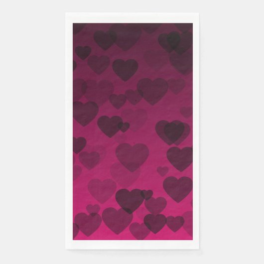 Hearts Patroon 18 Servet (Voorkant)