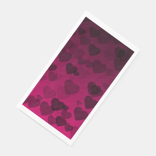 Hearts Patroon 18 Servet (Hoek)