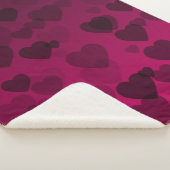 Hearts Patroon 18 Sherpa Deken (3/4)