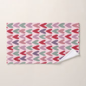 Hearts Patroon 1 Bad Handdoek (Handdoek)