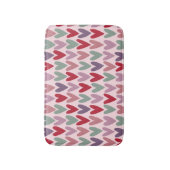 Hearts Patroon 1 Badmat (Voorkant Verticaal)