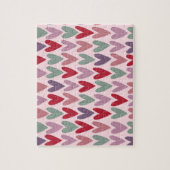 Hearts Patroon 1 Legpuzzel (Verticaal)