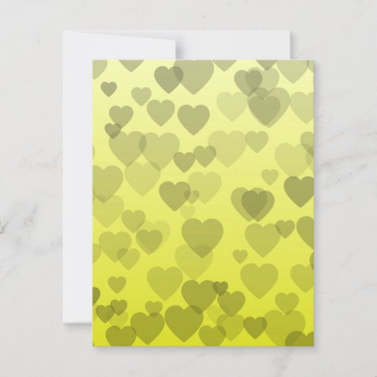 Hearts Patroon 22 Notitiekaartje (Voorkant)