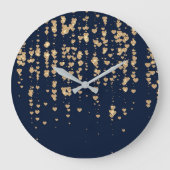 Hearts Patroon 23 Grote Klok (Voorkant)