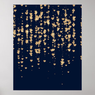 Hearts Patroon 23 Poster