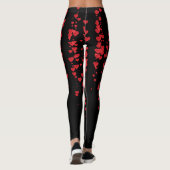 Hearts Patroon 24 Leggings (Achterkant)