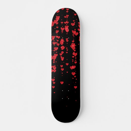 Hearts Patroon 24 Persoonlijk Skateboard (Voorkant)