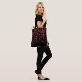 Hearts Patroon 24 Tote Bag (Op model)