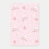 Hearts Patroon 25 Post-it® Notes (Voorkant)