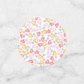 Hearts Patroon 26 Confetti (Kleine voorkant)