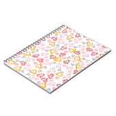 Hearts Patroon 26 Notitieboek (Linkerzijde)