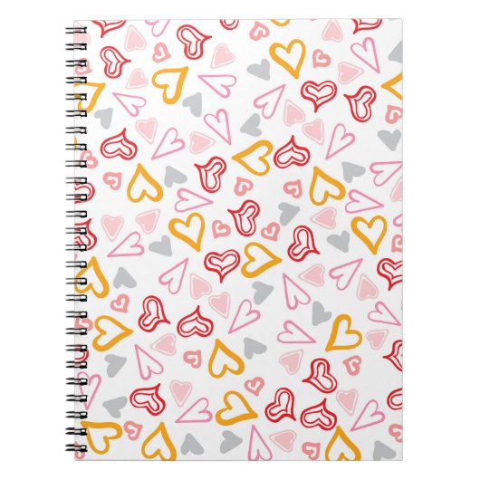 Hearts Patroon 26 Notitieboek (Voorkant)