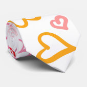 Hearts Patroon 26 Stropdas (Opgerold)