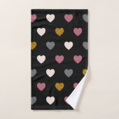 Hearts Patroon 30 Bad Handdoek (Handdoek)