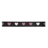 Hearts Patroon 30 Satijnen Lint (Voorkant)