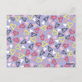 Hearts Patroon 31 Briefkaart (Achterkant)