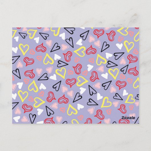 Hearts Patroon 31 Briefkaart (Achterkant)