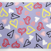 Hearts Patroon 31 Drieluik Wenskaart (Binnenkant midden)