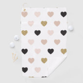 Hearts Patroon 31 Golfhanddoek (Insitu)